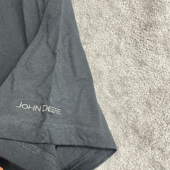 NEW John Deere Men's XL Black T-Shirt Cotton Tee - Picture 6 of 9
